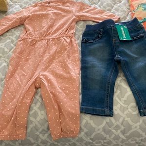 NWT! Romper and jeans!
